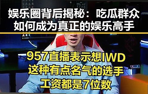 娱乐圈背后揭秘：吃瓜群众如何成为真正的娱乐高手